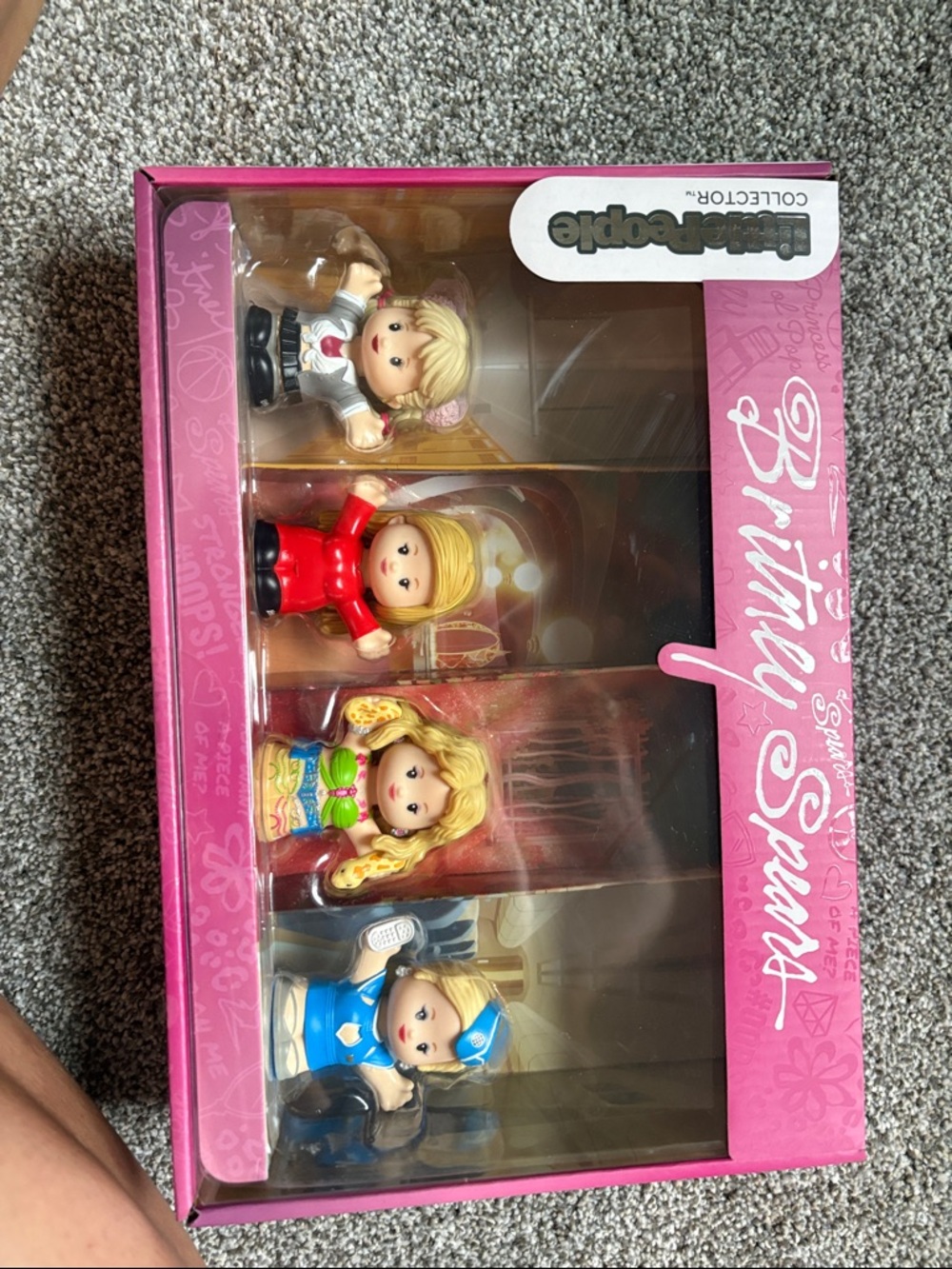 4-Pack Britney Spears Little People collector